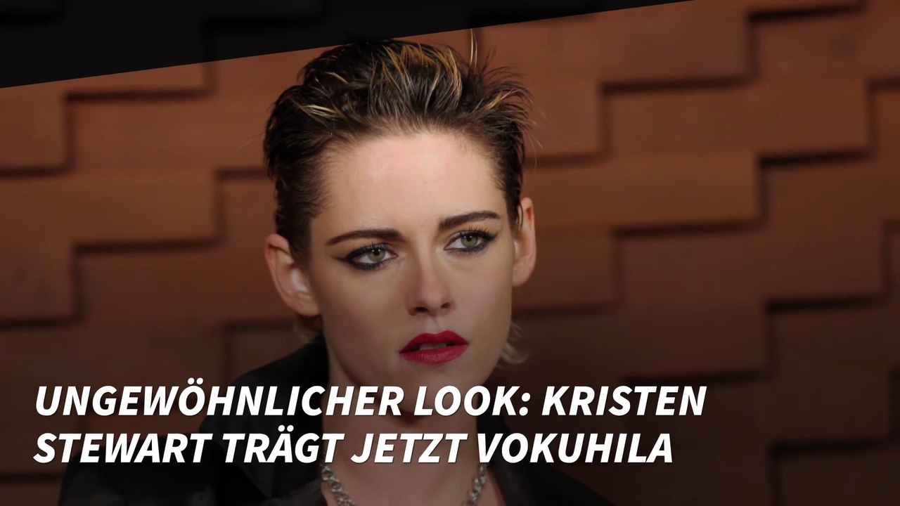 Ungewöhnlicher Look: Kristen Stewart trägt jetzt Vokuhila