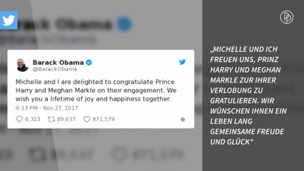 Die besten Promi-Reaktionen auf Prinz Harrys und Meghan Markles Verlobung