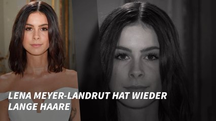 Lena Meyer-Landrut hat wieder lange Haare