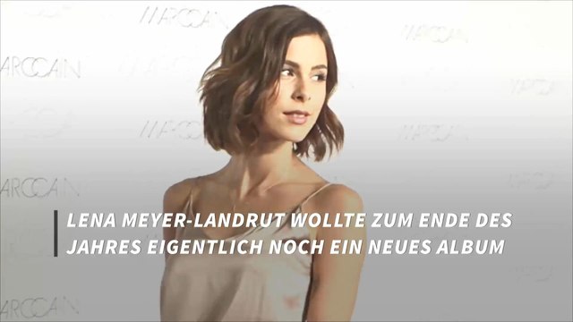 Lena Meyer-Landrut freut sich trotz Krise auf ihre Tour