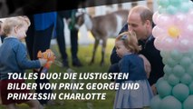 Tolles Duo! Die lustigsten Bilder von Prinz George und Prinzessin Charlotte