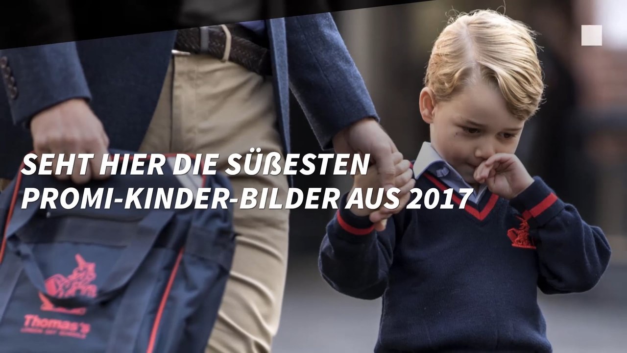 Rückblick 2017: Die süßesten Bilder der Promi-Kinder