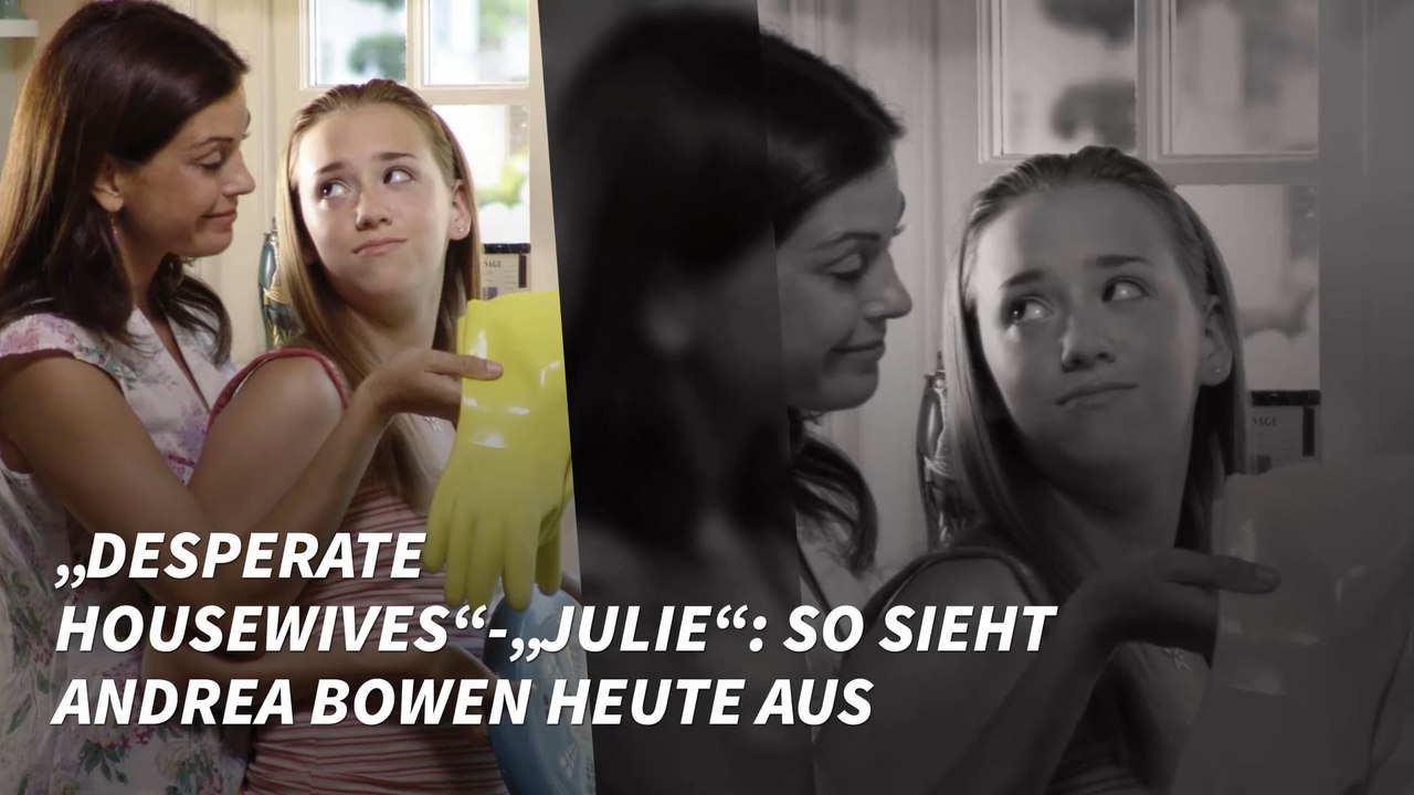 „Desperate Housewives“-„Julie“: So sieht Andrea Bowen heute aus