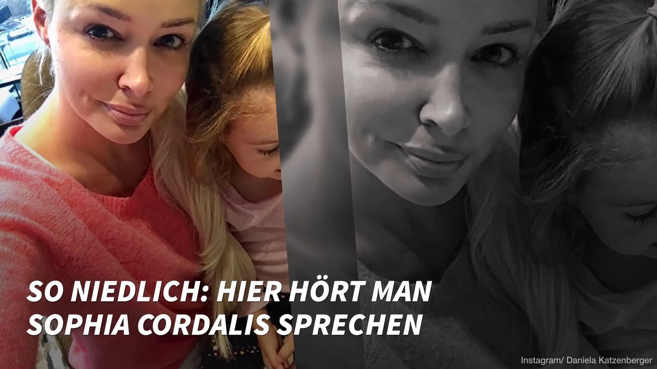 So niedlich: Hier hört man Sophia Cordalis sprechen