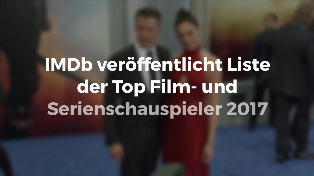 IMDb veröffentlicht Liste der Top Film- und Serienschauspieler 2017