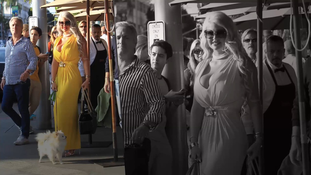 VIP-Status: Sophia Vegas von den Paparazzi in den USA abgelichtet