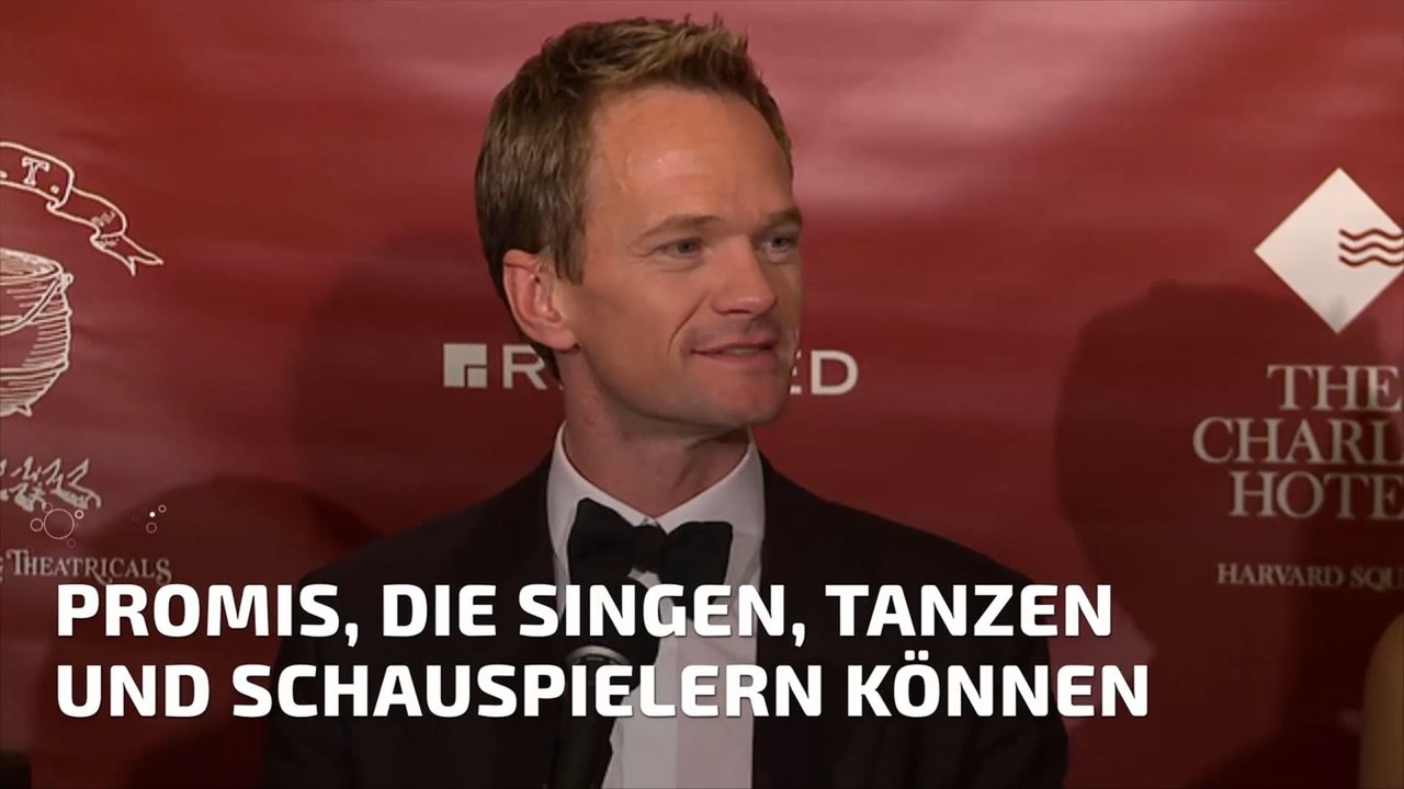 Promis, die singen, tanzen und schauspielern können