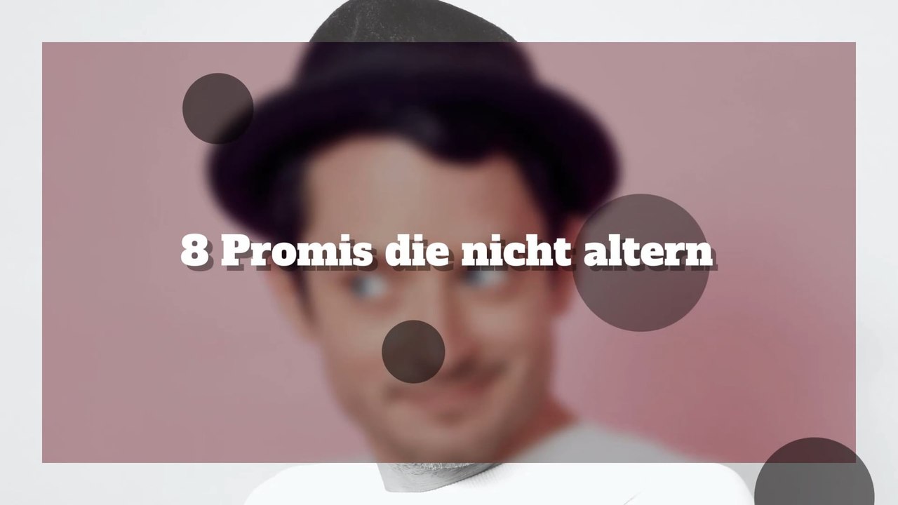 8 Promis, die nicht zu altern scheinen