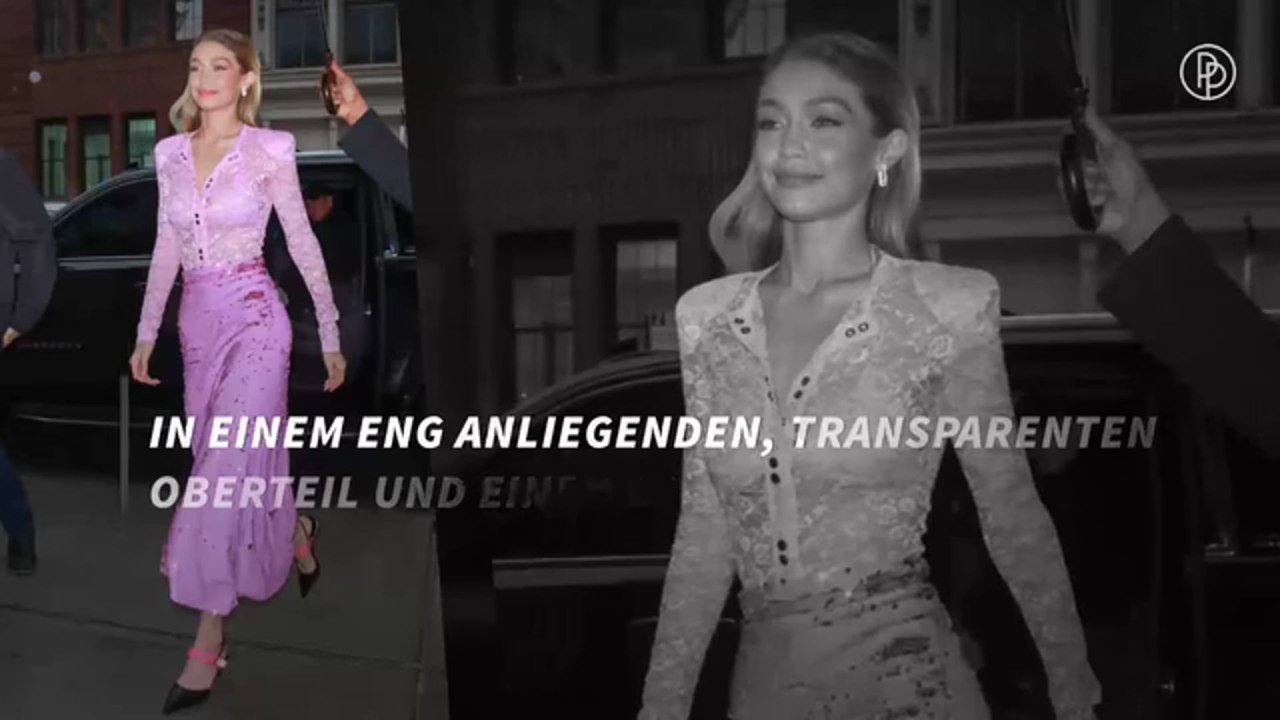 Gigi Hadid: In diesem Outfit kommt ihre dünne Figur besonders zum Vorschein
