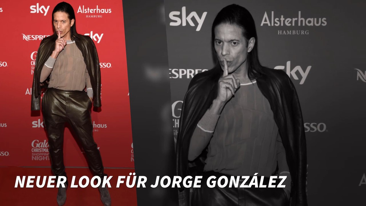 Neuer Look für Jorge Gonzalez