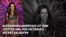 Alessandra Ambrosio ist zum letzten Mal für Victoria’s Secret gelaufen