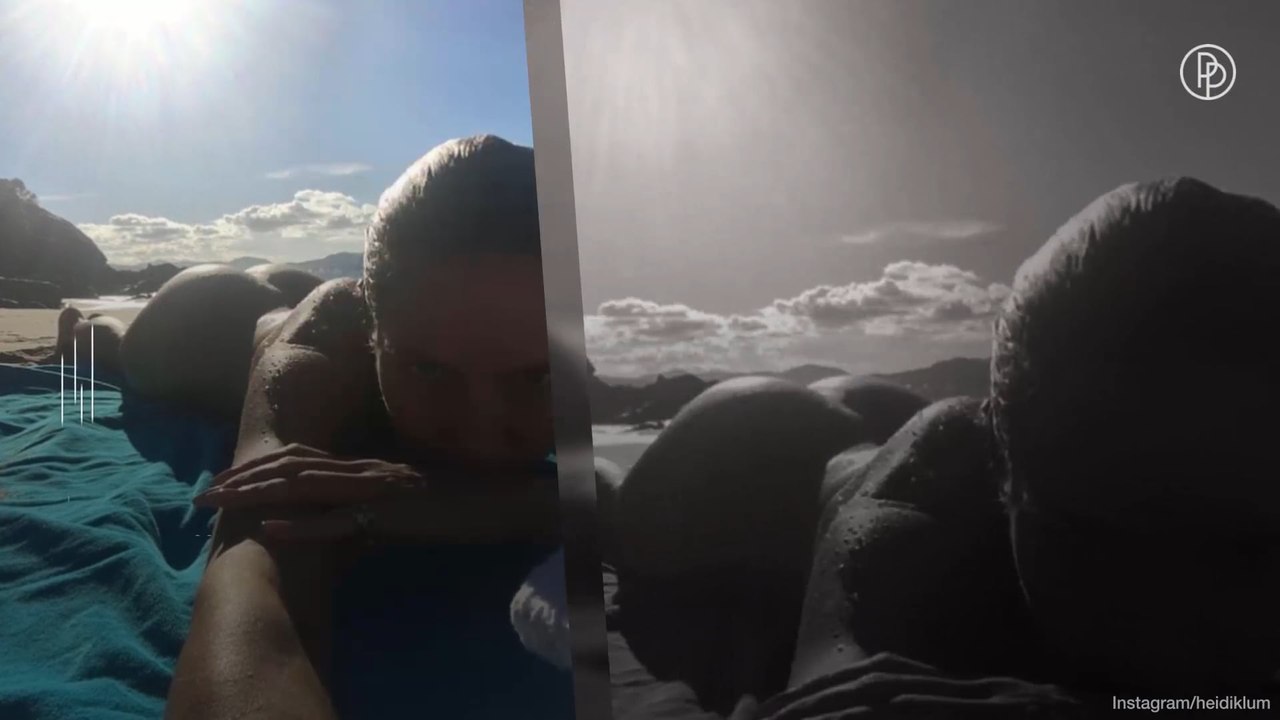 Heidi Klum zeigt sich komplett nackt auf Instagram