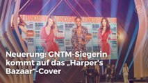 Neuerung: GNTM-Siegerin kommt auf das „Harper’s Bazaar“-Cover