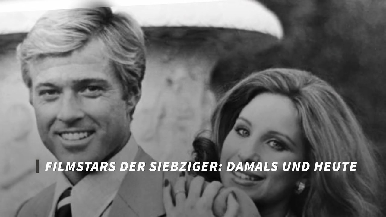 Filmstars der siebziger: damals und heute