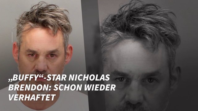 „Buffy“-Star Nicholas Brendon: Schon wieder verhaftet