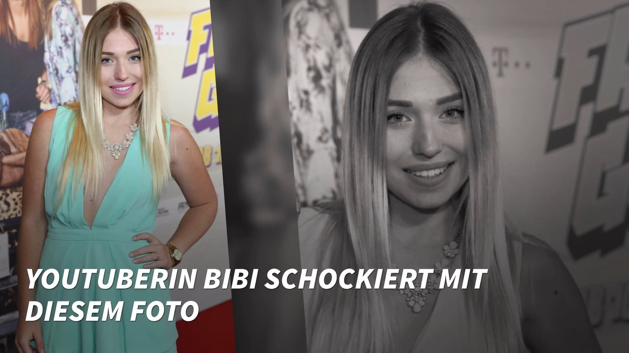 YouTuberin Bibi schockiert mit diesem Foto