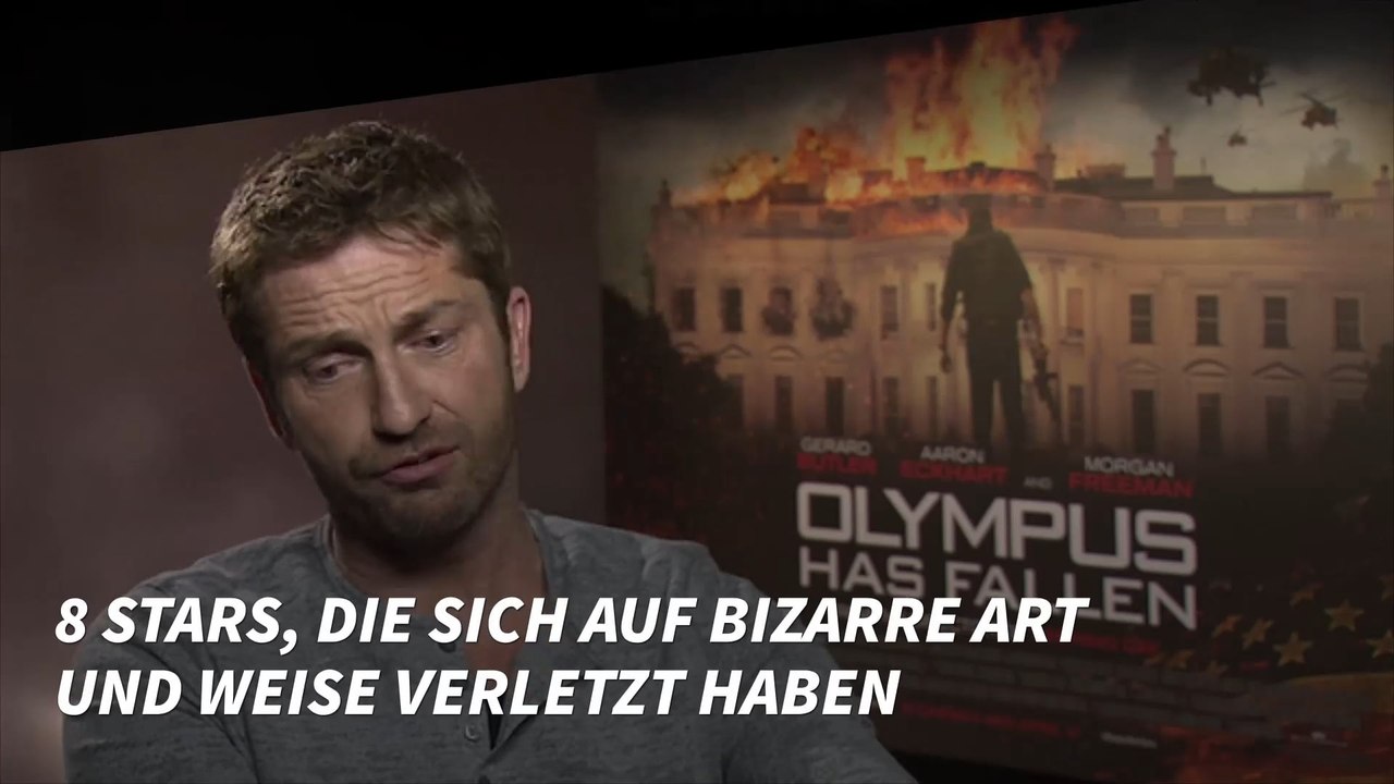 8 Stars, die sich auf bizarre Art und Weise verletzt haben