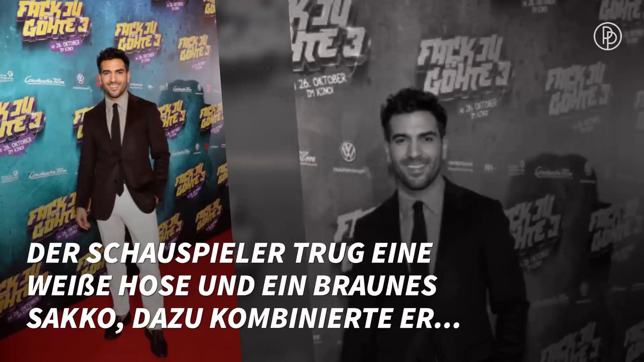 Elyas M’Barek: Super lässig auf der „Fack ju Göhte 3“-Premiere