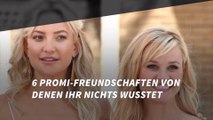 6 Promi Freundschaften von denen ihr nichts wusstet