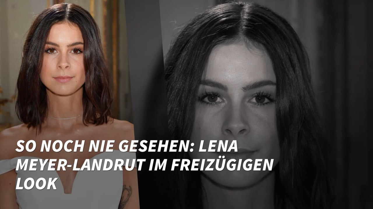 So noch nie gesehen: Lena Meyer-Landrut im freizügigen Look