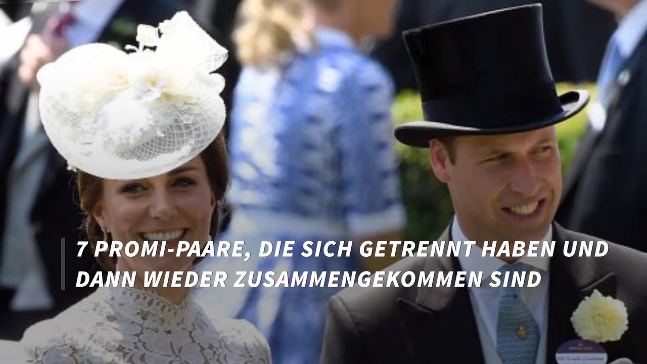 7 Promi-Paare, die sich getrennt haben und dann wieder zusammengekommen sind