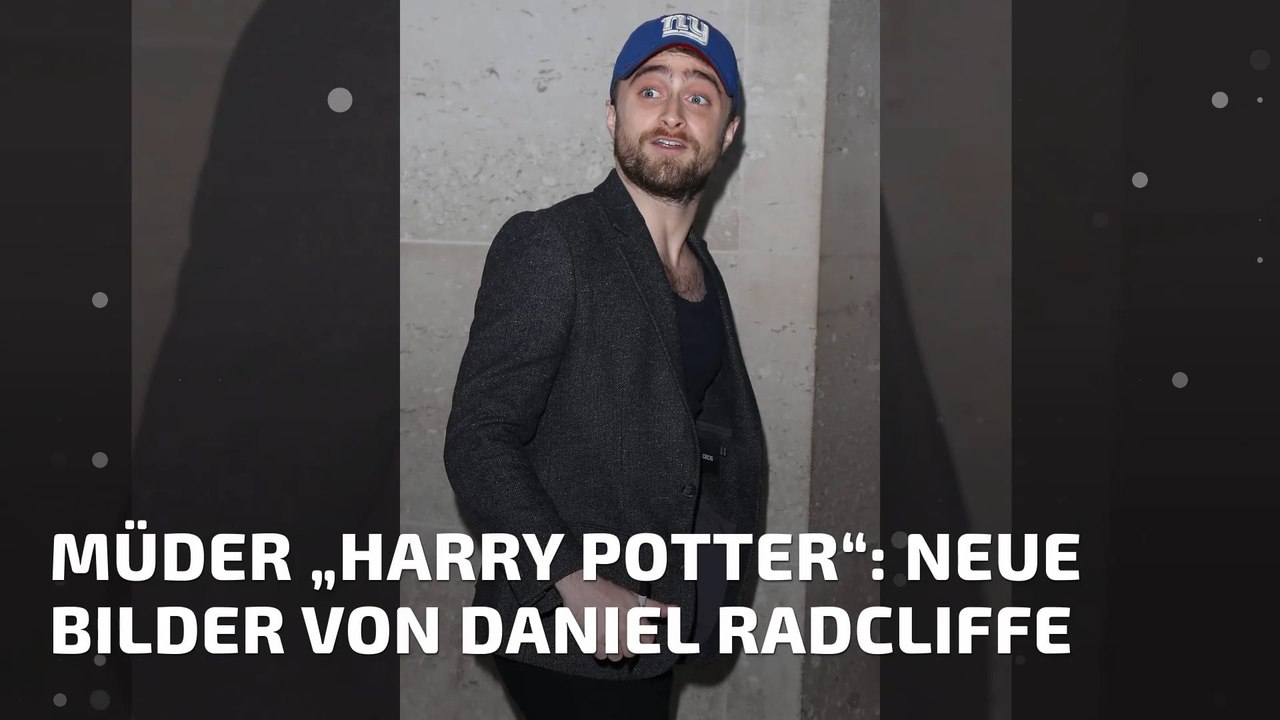 Müder „Harry Potter“: Neue Bilder von Daniel Radcliffe