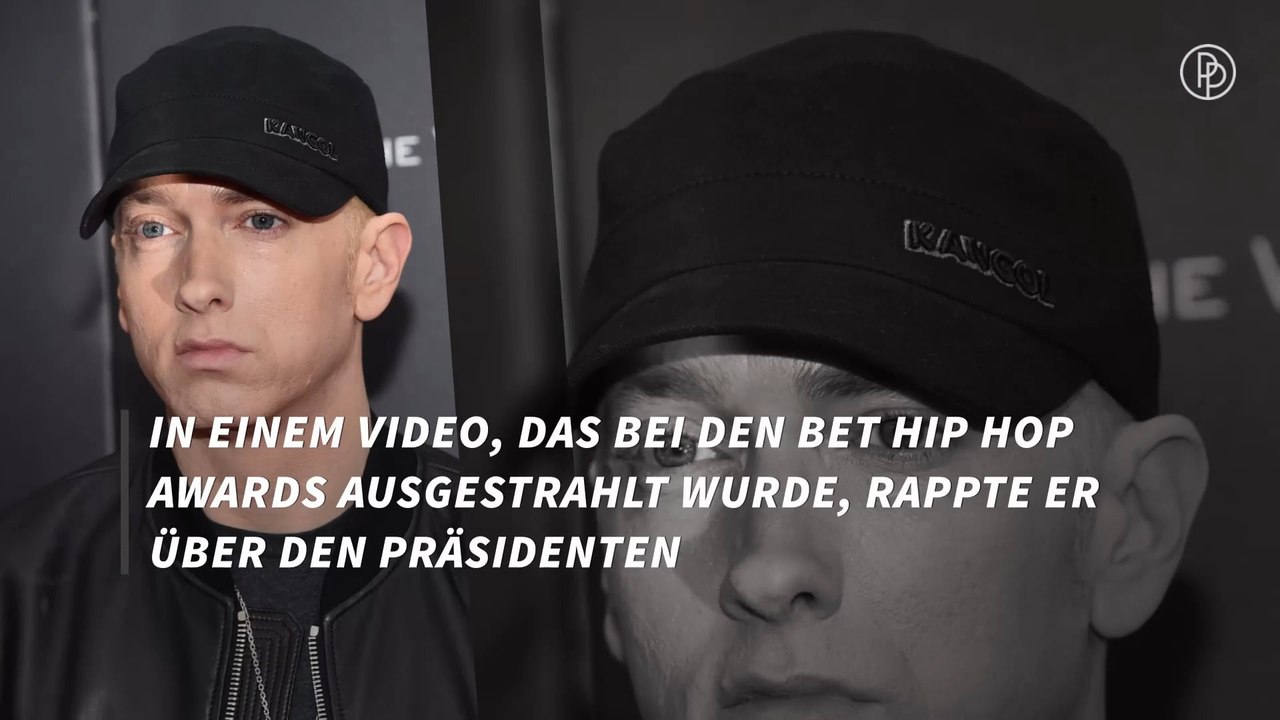 Eminem: Krasser Rap über Donald Trump
