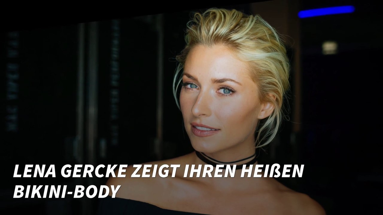 Lena Gercke zeigt ihren heißen Bikini-Body