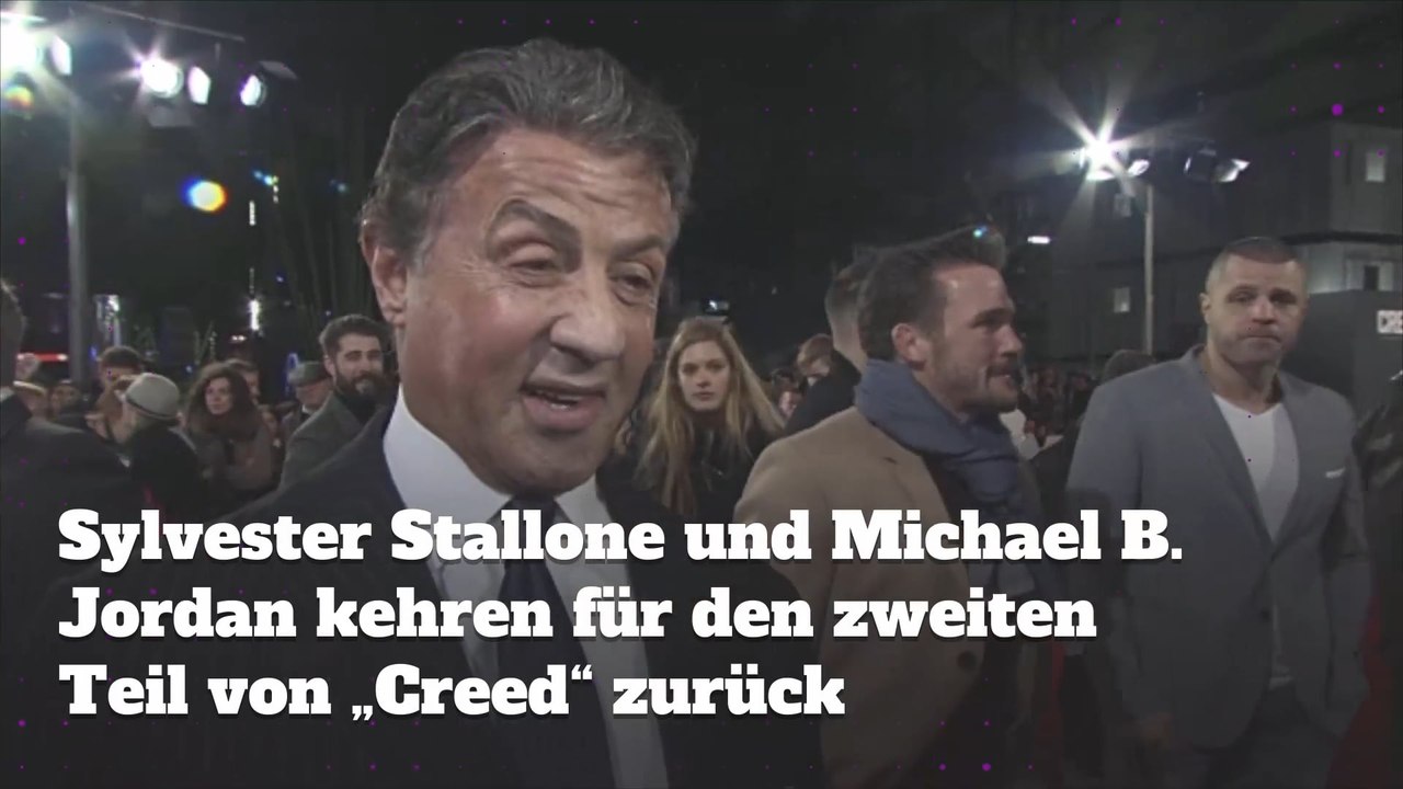 Sylvester Stallone übernimmt die Regie von „Creed 2“
