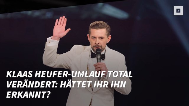 Klaas Heufer-Umlauf total verändert: Hättet ihr ihn erkannt?
