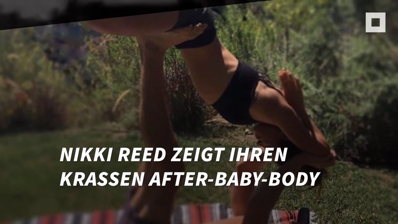 Nikki reed zeigt ihren krassen after-baby-body