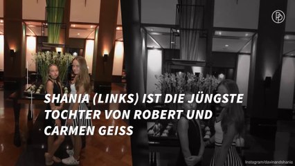 Shania Geiss posiert schon wie ein Supermodel