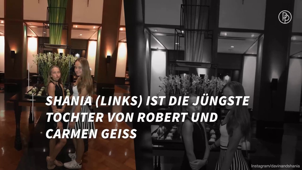 Shania Geiss posiert schon wie ein Supermodel