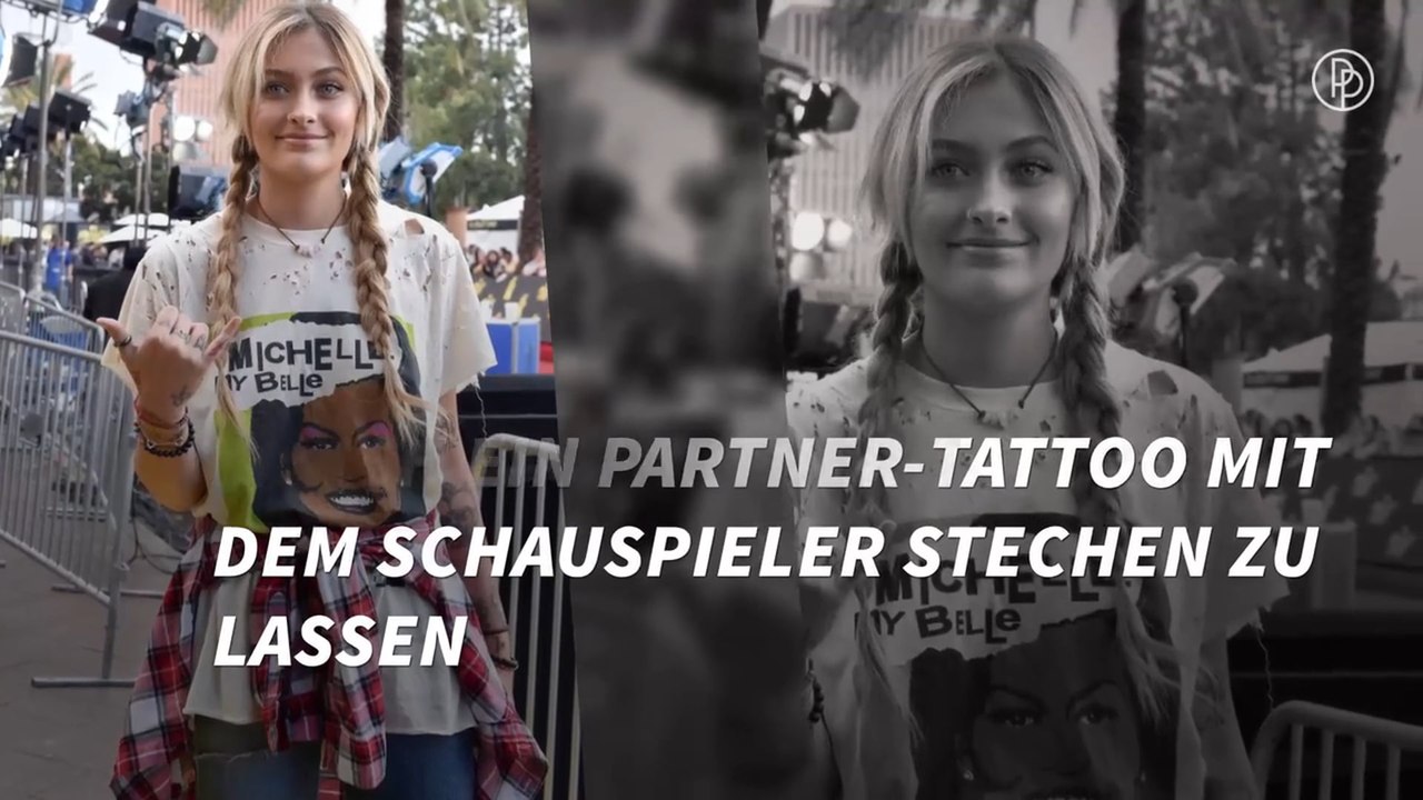 Paris Jackson und Macaulay Culkin lassen sich gleiches Tattoo stechen