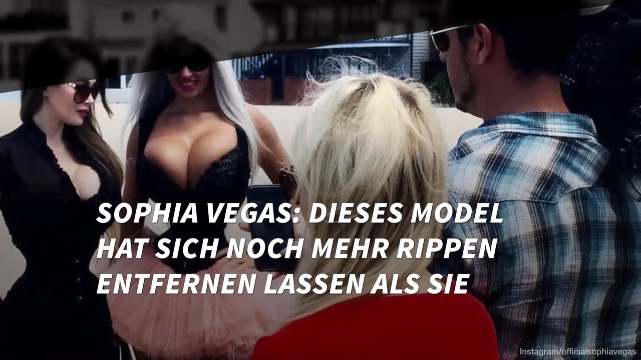 Sophia Vegas: Dieses Model hat sich noch mehr Rippen entfernen lassen als sie
