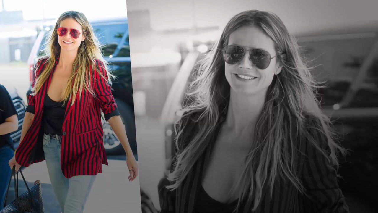 Heidi Klum: So sexy kann Kofferpacken sein
