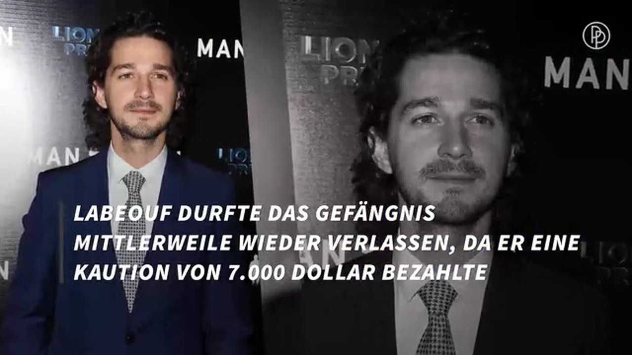 Shia LaBeouf wurde wieder festgenommen