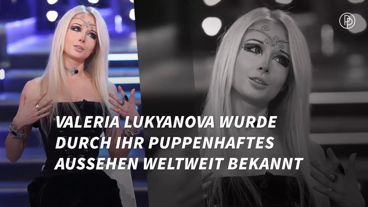 Wow, Puppen-Frau Valeria überrascht mit völlig neuem Style
