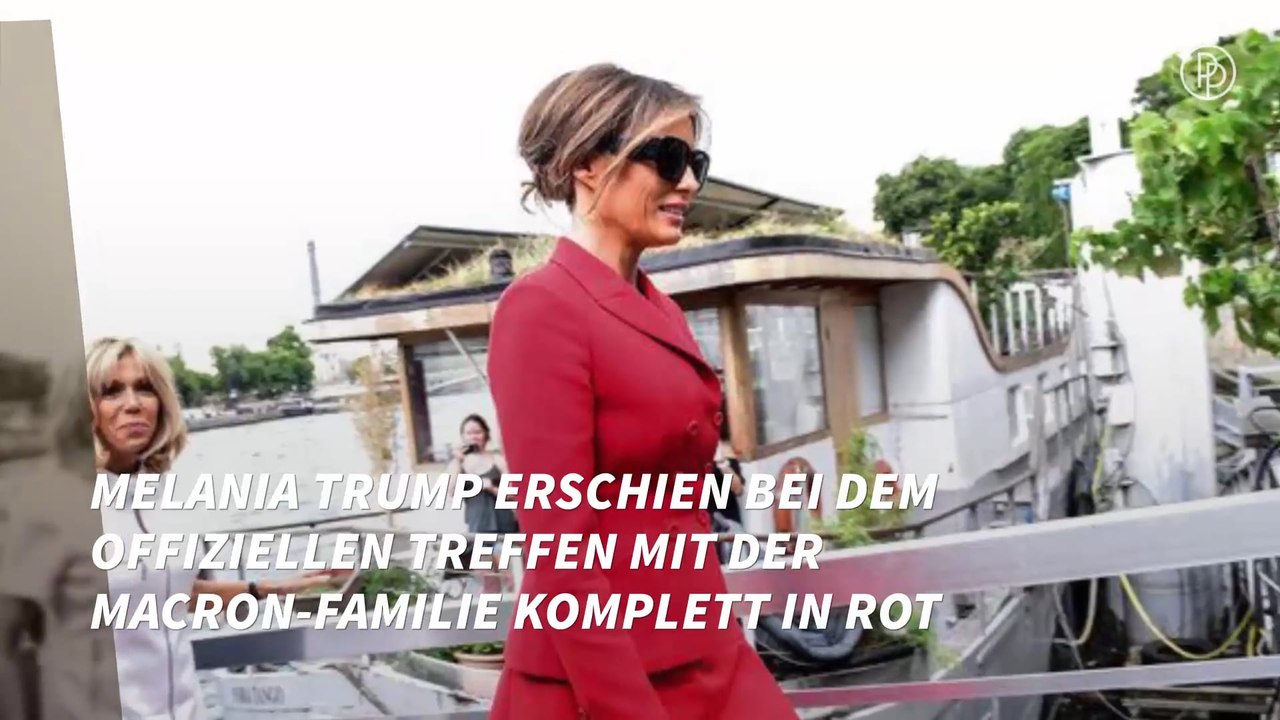 Melania Trump: Das sind ihre besten Paris-Looks
