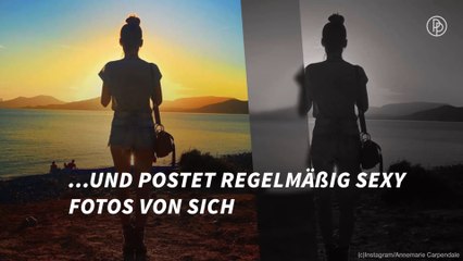 Annemarie Carpendale zeigt ihren knackigen Hintern