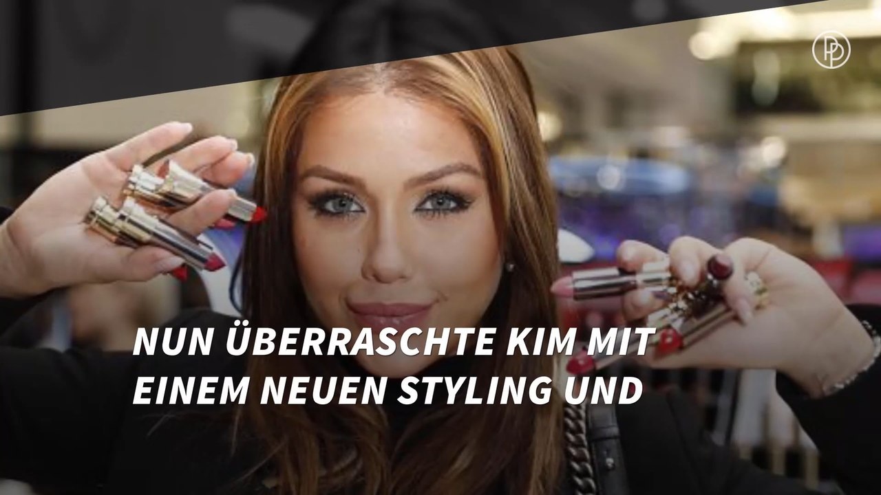 Kim Gloss überrascht mit neuem Style