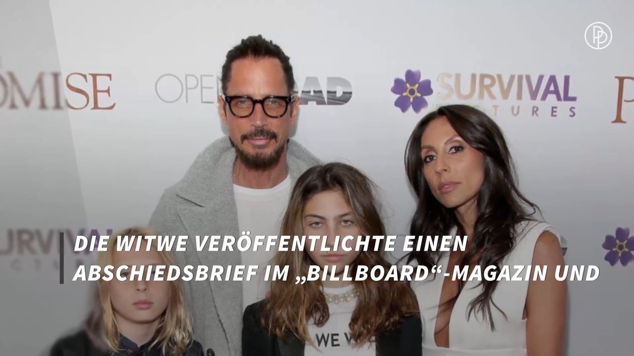 Nach Chris Cornells (†52) Tod: Frau veröffentlicht herzzerreißenden Abschiedsbrief