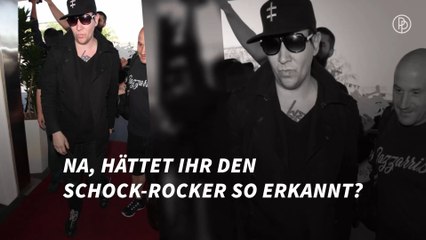 So sieht Marilyn Manson in Wirklichkeit aus