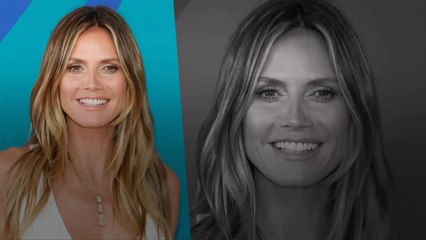 Heidi Klum als sexy Lady in Red