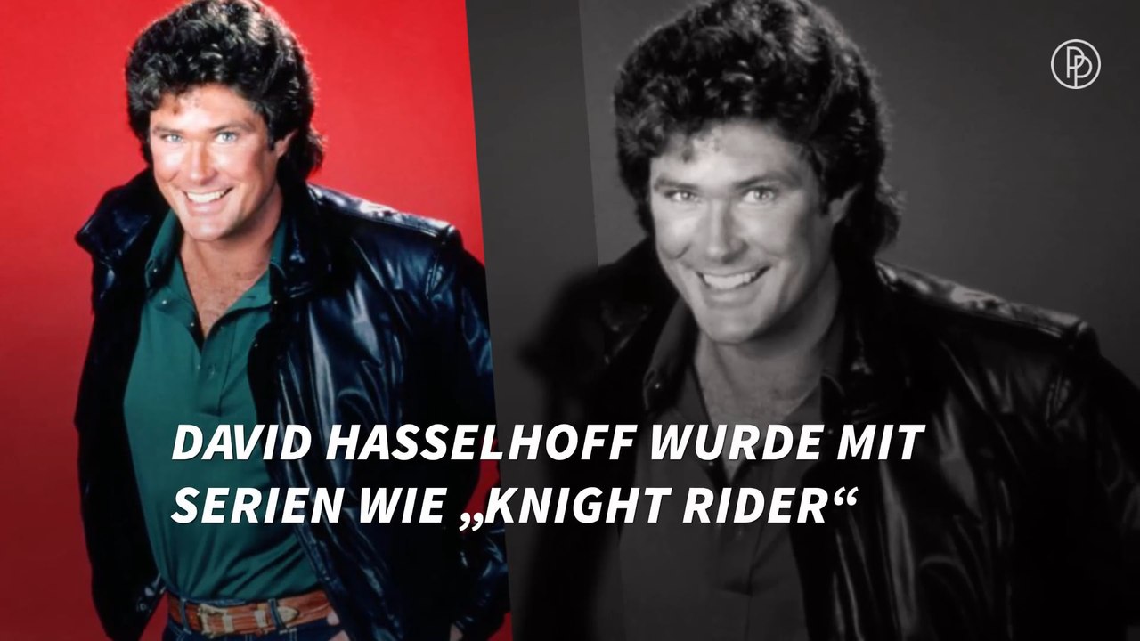 Erkannt? Das ist wirklich David Hasselhoff