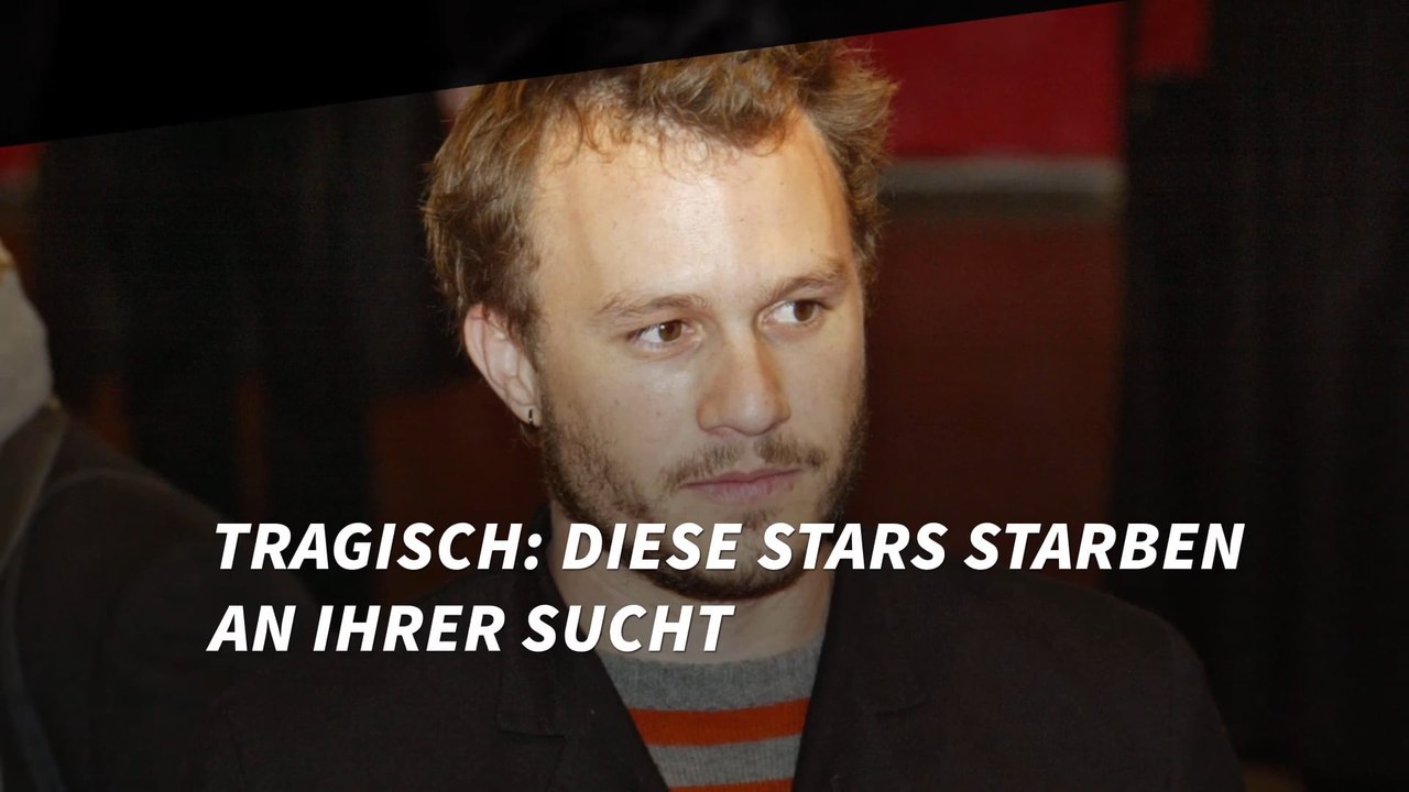 Tragisch! Diese Stars starben an ihrer Sucht