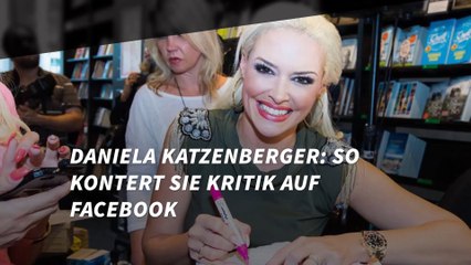 Daniela Katzenberger: So kontert sie Kritik auf Facebook