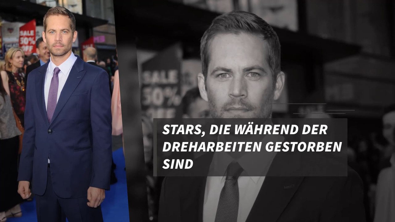Stars, die während der Dreharbeiten gestorben sind