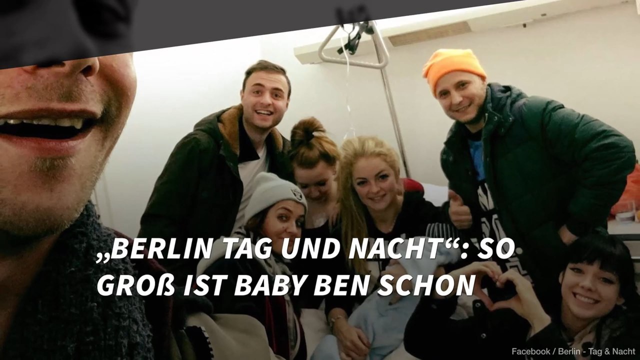 „Berlin Tag und Nacht“: So groß ist Baby Ben schon