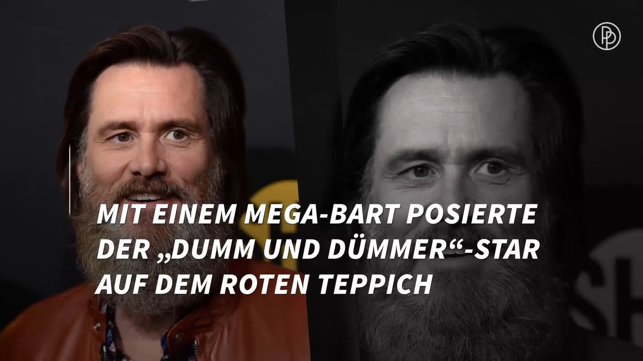 Fast nicht erkannt: So krass anders sieht Jim Carrey aus